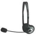 Słuchawki z mikrofonem Manhattan Ekonomiczne Stereo - 1369066