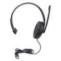 Słuchawki z mikrofonem Manhattan Mono USB - 1369081