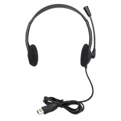 Słuchawki z mikrofonem Manhattan Stereo - 969434