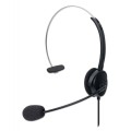 Słuchawki z mikrofonem Manhattan Mono USB - 1369095