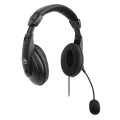 Słuchawki z mikrofonem Manhattan Stereo USB zamknięte - 1369103