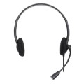 Słuchawki z mikrofonem Manhattan Stereo USB Economy - 1369111