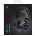 Słuchawki z mikrofonem NOXO Dusk Gaming, wokółuszne, z mikrofonem, z podświetleniem, PC/XBOX/PS/mobile - 1369146