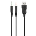 Słuchawki z mikrofonem NOXO Dusk Gaming, wokółuszne, z mikrofonem, z podświetleniem, PC/XBOX/PS/mobile - 1369144