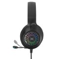 Słuchawki z mikrofonem NOXO Skyhorn Gaming, wokółuszne, z mikrofonem, z podświetleniem LED RGB, PC/XBOX/PS/mobile - 1369154