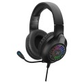 Słuchawki z mikrofonem NOXO Skyhorn Gaming, wokółuszne, z mikrofonem, z podświetleniem LED RGB, PC/XBOX/PS/mobile - 1369155