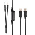 Słuchawki z mikrofonem NOXO Skyhorn Gaming, wokółuszne, z mikrofonem, z podświetleniem LED RGB, PC/XBOX/PS/mobile - 1369158