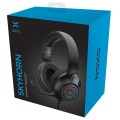 Słuchawki z mikrofonem NOXO Skyhorn Gaming, wokółuszne, z mikrofonem, z podświetleniem LED RGB, PC/XBOX/PS/mobile - 1369159