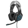 Słuchawki z mikrofonem NOXO Apex Gaming USB 7.1, wokółuszne, z mikrofonem, z podświetleniem - 1369162