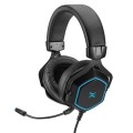 Słuchawki z mikrofonem NOXO Vertex Gaming USB 7.1, wokółuszne, z mikrofonem, z podświetleniem - 969520