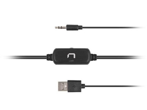 Głośniki Natec Cougar 2.0 6W RMS czarne - 1030640