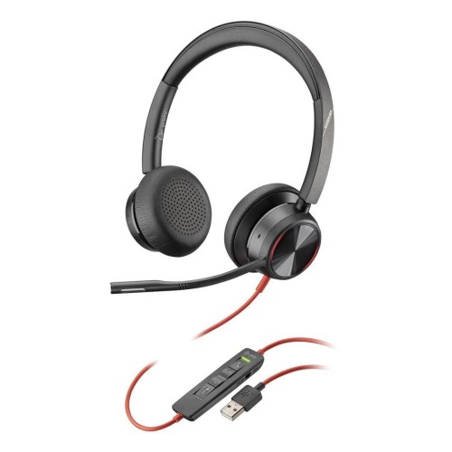 Słuchawki z mikrofonem Poly Blackwire C8225 USB-A czarne - 969555