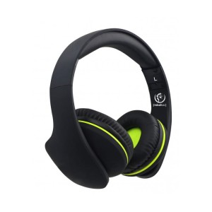 Słuchawki z mikrofonem Rebeltec VIRAL bezprzewodowa Bluetooth stereo czarno-żółte