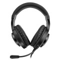 Słuchawki z mikrofonem Redragon HYLAS gamingowe czarne - 1369541