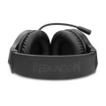 Słuchawki z mikrofonem Redragon HYLAS gamingowe czarne - 1369543