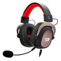 Słuchawki z mikrofonem Redragon Zeus H510-1 gamingowe czarno-czerwone - 969668