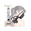 Słuchawki z mikrofonem Techly BT 5.0 sportowe, przewodnictwo kostne - 1369826
