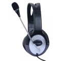 Słuchawki z mikrofonem Techly Stereo komputerowe - 969715