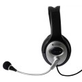 Słuchawki z mikrofonem Techly Stereo komputerowe - 1369827