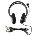 Słuchawki z mikrofonem Techly Stereo komputerowe - 1369829