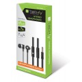 Słuchawki z mikrofonem Techly Stereo douszne - 1369837