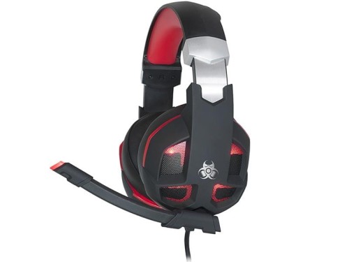 Słuchawki z mikrofonem Tracer GAMEZONE Striker 2.0 Red USB - 969767