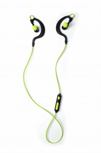 Słuchawki z mikrofonem VAKOSS SK-807BX, Bluetooth, sportowe, czarno-zielone