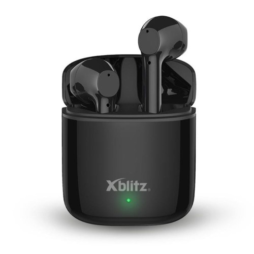 Słuchawki z mikrofonem Xblitz Snake Mojo bezprzewodowe czarne - 969896