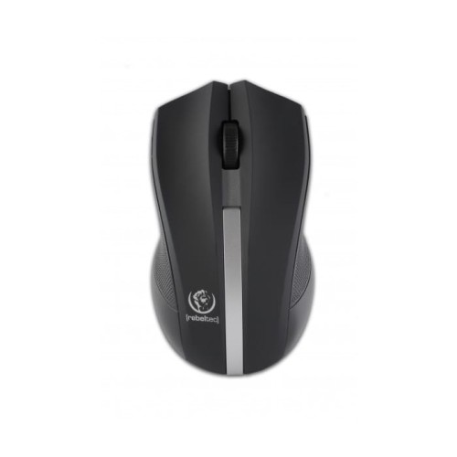 MYSZ REBELTEC GALAXY BLACK/SILVER WIRELESS USB - 1238801