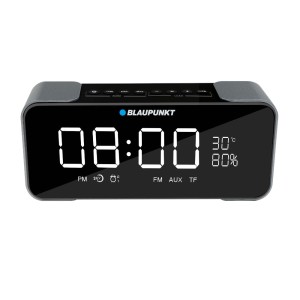 Głośnik Blaupunkt BT16CLOCK (bluetooth, przenośny, grafitowo-czarny)