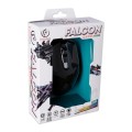 Mysz przewodowa Rebeltec FALCON optyczna Gaming  USB czarna - 1257724
