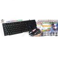 Zestaw przewodowy klawiatura + mysz  Rebeltec OPPRESSOR Gaming USB czarny - 1237368