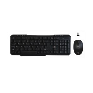 Zestaw bezprzewodowy klawiatura + mysz Rebeltec VORTEX czarny