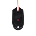 Maxlife Gaming mysz przewodowa MXGM-200 800/1000/1600/2400 DPI 1,8 m czarna - 1267695