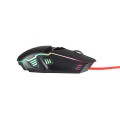 Maxlife Gaming mysz przewodowa MXGM-200 800/1000/1600/2400 DPI 1,8 m czarna - 1267697