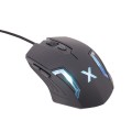 Maxlife Gaming mysz przewodowa MXGM-300 800/1000/1600/2400 DPI 1,8m czarna - 1244308