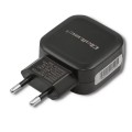 Ładowarka sieciowa Qoltec 20W | 5V | 3A | USB typ C | PD | Czarna - 1363598