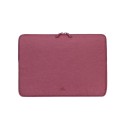 Etui do notebooka 13,3" RivaCase Suzuka czerwone, z materiału wodoodpornego - 1187892