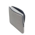Etui do notebooka 15,6" RivaCase Suzuka szare, z materiału wodoodpornego - 1189644