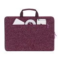 Etui do notebooka 13,3" RivaCase Anvik, z uchwytem, czerwone, z materiału wodoodpornego - 1126462