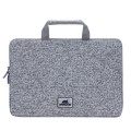 Etui do notebooka 13,3" RivaCase Anvik, z uchwytem, szare, z materiału wodoodpornego - 1126507