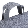 Etui do notebooka 13,3" RivaCase Anvik, z uchwytem, szare, z materiału wodoodpornego - 1126519