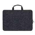 Etui do notebooka 15,6" RivaCase Anvik, z uchwytem, czarne, z materiału wodoodpornego - 1126029