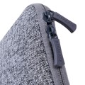 Etui do notebooka 15,6" RivaCase Anvik, z uchwytem, szare, z materiału wodoodpornego - 1126388