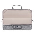Etui do notebooka 15,6" RivaCase Anvik, z uchwytem, szare, z materiału wodoodpornego - 1126382