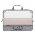 Etui do notebooka 15,6" RivaCase Anvik, z uchwytem, szare, z materiału wodoodpornego - 1126381