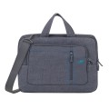 Torba do notebooka 13,3-14" RivaCase Alpendorf szara, z materiału wodoodpornego - 1194404