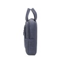 Torba do notebooka 13,3-14" RivaCase Alpendorf szara, z materiału wodoodpornego - 1194406