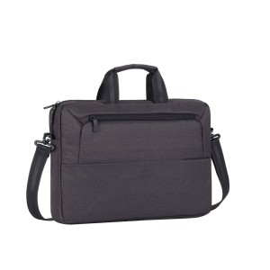 Torba do notebooka 15,6" RIVACASE Suzuka czarna, z materiału wodoodpornego