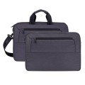 Torba do notebooka 15,6" RivaCase Suzuka czarna, z materiału wodoodpornego - 1140277